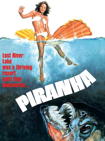 Piraña, Bradford Dillman,Heather Menzies,Kevin McCarthy,Keenan Wynn,Dick Miller,Barbara Steele,Belinda Balaski,Melody Thomas Scott,Bruce Gordon,Barry Brown