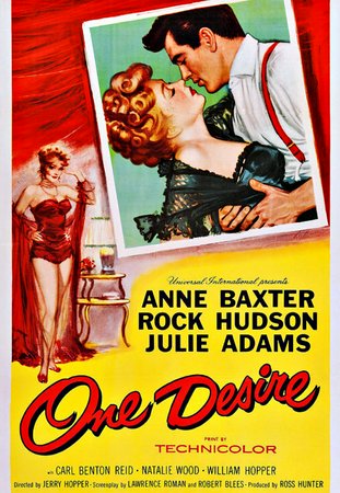 Su único deseo, Anne Baxter,Rock Hudson,Julie Adams,Natalie Wood,Carl Benton Reid,Betty Garde,William Hopper,Barry Curtis,Adrienne Marden,Fay Morley