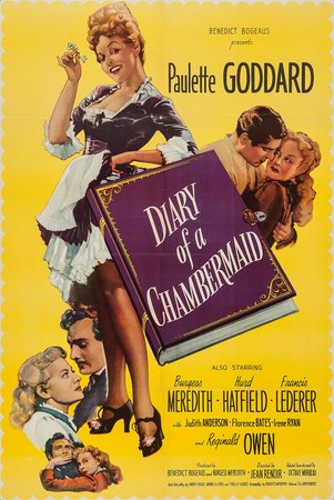 Memorias de una doncella, Paulette Goddard,Burgess Meredith,Judith Anderson,Hurd Hatfield,Francis Lederer,Florence Bates,Irene Ryan,Almira Sessions,Reginald Owen,Egon Brecher
