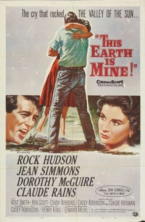 Esta tierra es mía, Rock Hudson,Jean Simmons,Dorothy McGuire,Claude Rains,Kent Smith,Anna Lee,Cindy Robbins,Ken Scott,Francis Bethencourt,Stacy Graham