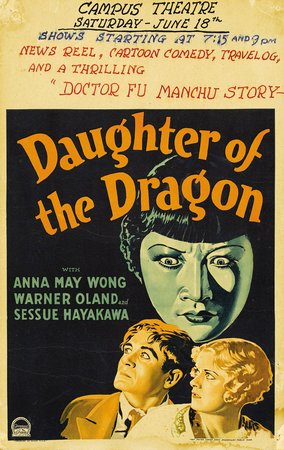 La hija del dragón, Anna May Wong,Warner Oland,Sessue Hayakawa,Frances Dade,Bramwell Fletcher,Holmes Herbert,Nella Walker,Nicholas Soussanin,Lawrence Grant,Harold Minjir