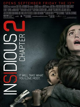 Insidious (capítulo 2), Patrick Wilson,Rose Byrne,Ty Simpkins,Lin Shaye,Barbara Hershey,Leigh Whannell,Jocelin Donahue,Lindsay Seim,Danielle Bisutti,Andrew Astor