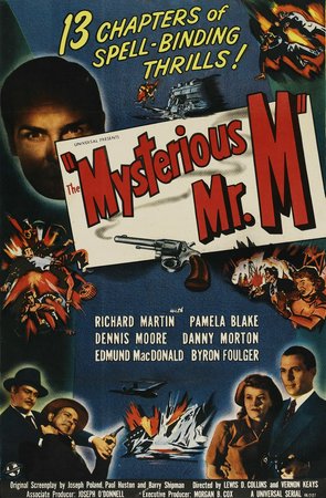  The Mysterious Mr. M,  Edmund MacDonald, Pamela Blake, Danny Morton