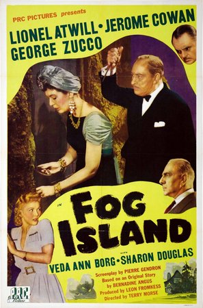 Isla de niebla, George Zucco, Lionel Atwill, Jerome Cowan, Veda Ann Borg, Sharon Douglas, Jacqueline de Wit, Ian Keith, George Lloyd, Terry O. Morse