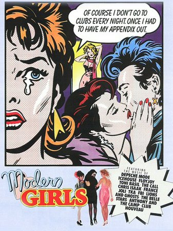 Chicas modernas, Virginia Madsen,Daphne Zuniga,Cynthia Gibb,Clayton Rohner,Chris Nash,Stephen Shellen,Rick Overton,Quin Kessler,Pamela Springsteen,Charles Zucker