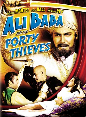 Alí Babá y los cuarenta ladrones, Jon Hall,Maria Montez,Andy Devine,Turhan Bey,Kurt Katch,Frank Puglia,Fortunio Bonanova,Moroni Olsen,Ramsay Ames,Chris-Pin Martin
