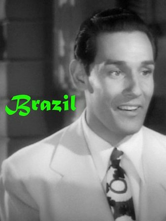 Brasil, Virginia Bruce, Tito Guizar, Robert Livingston, Edward Everett Horton, Veloz and Yolanda, Fortunio Bonanova, Richard Lane, Frank Puglia, Aurora Miranda, Alfredo DeSa