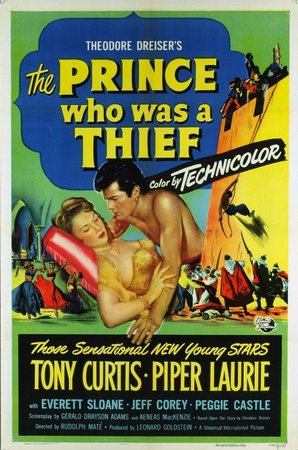 Su alteza el ladrón, Tony Curtis,Piper Laurie,Everett Sloane,Peggie Castle,Betty Garde,Jeff Corey,Nita Bieber,Marvin Miller,Donald Randolph,Hayden Rorke