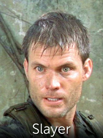 Slayer, Casper Van Dien, Jennifer O'Dell, Alexis Cruz, Ray Park, Lynda Carter, Merritt Bailey, Ski Carr, Pablo Espinosa, Eddie J. Fernandez, Joyce Giraud