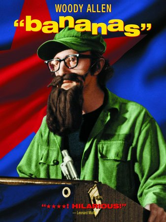 Bananas, Woody Allen, Louise Lasser, Jacobo Morales, Natividad Abascal, David Ortiz, Rene Enriquez, Jack Axelrod, Howard Cosell, Roger Grimsby, Don Dunphy