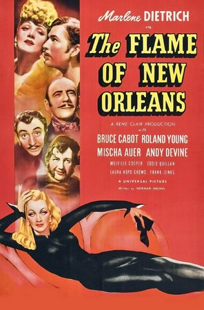 La llama de Nueva Orleans, Marlene Dietrich, Bruce Cabot, Roland Young, Mischa Auer, Laura Hope Crews, Franklin Pangborn, Theresa Harris, Clarence Muse, Melville Cooper, Anne Revere