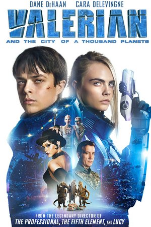 Valerian y la ciudad de los mil planetas, Dane DeHaan,Cara Delevingne,Clive Owen,Rihanna,Ethan Hawke,Herbie Hancock,Yifan Wu,Sam Spruell,Alain Chabat,Rutger Hauer