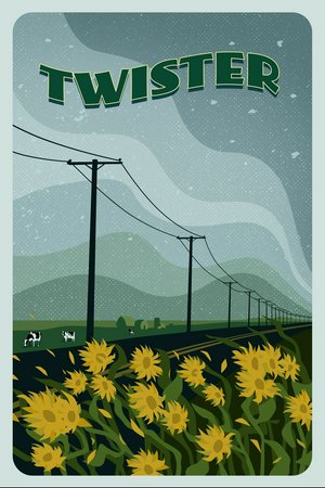 Twister, Helen Hunt,Bill Paxton,Cary Elwes