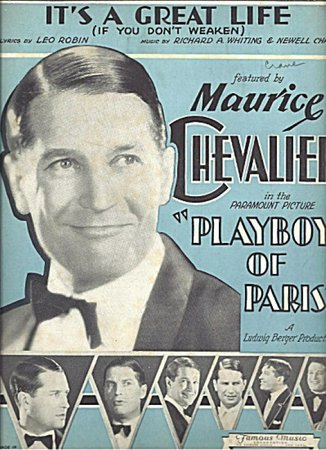 Playboy of Paris, Maurice Chevalier,Frances Dee,O.P. Heggie,Stuart Erwin,Dorothy Christy,Eugène Pallette,Cecil Cunningham,Tyler Brooke,Frank Elliott,William B. Davidson