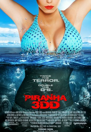Piraña 2 3D, Danielle Panabaker,Matt Bush,Katrina Bowden,Jean-Luc Bilodeau,David Koechner,Chris Zylka,Adrian Martinez,Paul James Jordan,Meagan Tandy,David Hasselhoff