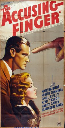 El dedo acusador, Marsha Hunt, Paul Kelly, Kent Taylor, Harry Carey, Bernadene Hayes, Sam Flint, DeWitt Jennings, Ralf Harolde, Fred Kohler, Hilda Vaughn