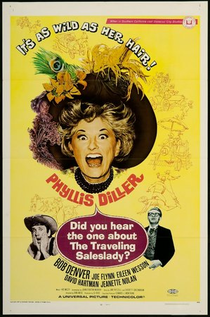 ¿Has oído hablar de la viajera vendedora?, Phyllis Diller, Joe Flynn, Bob Denver, Jeanette Nolan, Eileen Wesson, Paul Reed, Bob Hastings, David Hartman, George Neise, Anita Eubank