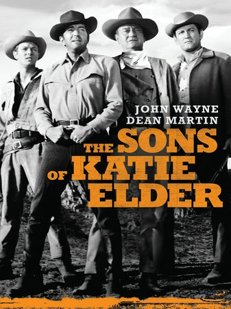 Los cuatro hijos de Katie Elder, John Wayne,Dean Martin,Michael Anderson Jr.,Earl Holliman,Martha Hyer,Jeremy Slate,James Gregory,Paul Fix,George Kennedy,Dennis Hopper