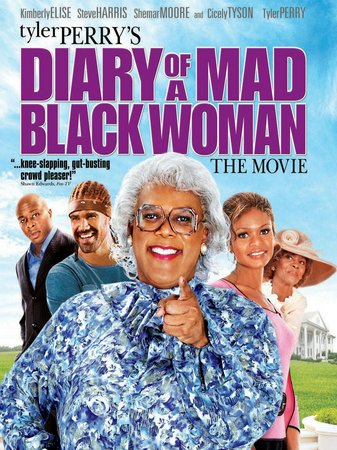 Diario de una chiflada, Kimberly Elise,Steve Harris,Tyler Perry,Shemar Moore,Tamara Taylor,Lisa Marcos,Tiffany Evans,Cicely Tyson,Terrell Carter,Carol Mitchell-Leon