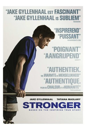 Stronger, Jake Gyllenhaal,Tatiana Maslany,Clancy Brown,Miranda Richardson,Frankie Shaw,Nate Richman,Richard Lane Jr.,Lenny Clarke,Patty O'Neil,Kate Fitzgerald