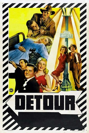 El desvío, Tom Neal,Ann Savage,Claudia Drake,Edmund MacDonald,Tim Ryan,Esther Howard,Roger Clark,Pat Gleason,Don Brodie,Harry Strang
