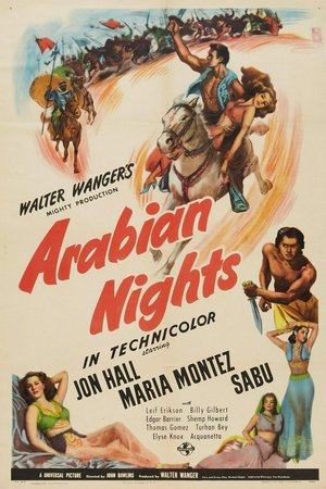 Las mil y una noches, Sabu, Jon Hall, Maria Montez