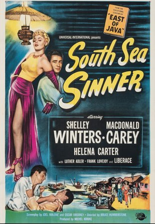 Pecadora sublime, Shelley Winters,Macdonald Carey,Frank Lovejoy,Luther Adler,Helena Carter,Art Smith,John Ridgely,James Flavin,Molly Lamont,Si-Lan Chen