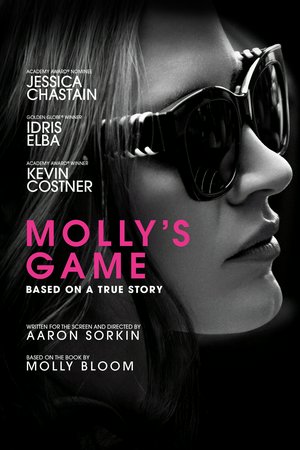 Molly's Game,  Jessica Chastain, Idris Elba, Kevin Costner