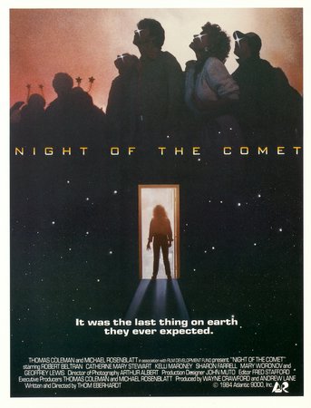 La noche del cometa, Catherine Mary Stewart,Kelli Maroney,Robert Beltran,Sharon Farrell,Mary Woronov,Geoffrey Lewis,John Achorn,Michael Bowen,Ivan E. Roth,Raymond Lynch