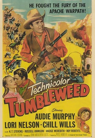 Sombras en el rancho, Audie Murphy,Lori Nelson,Chill Wills,Roy Roberts,Russell Johnson,K.T. Stevens,Madge Meredith,Lee Van Cleef,I. Stanford Jolley,Ross Elliott