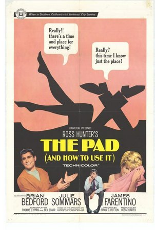 The Pad (and How to Use It), Brian Bedford,James Farentino,Julie Sommars,Edy Williams,Nick Navarro,Pearl Shear,Barbara London,Barbara Reid,Roger Bacon,Don Conreaux