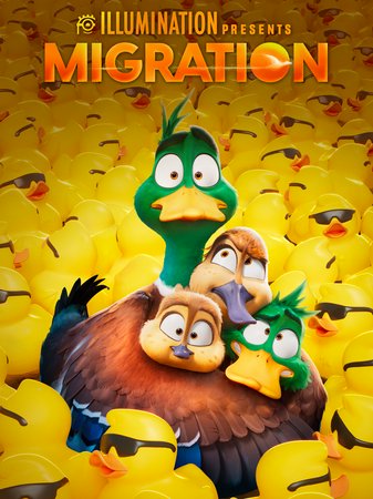Migración. Un viaje patas arriba,  Kumail Nanjiani, Tresi Gazal, Elizabeth Banks