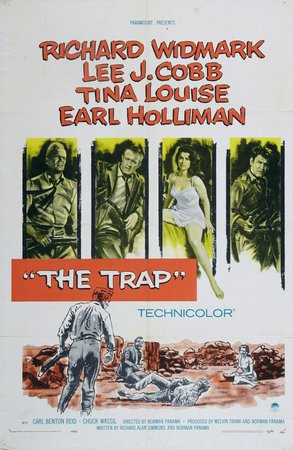 La trampa, Lee J. Cobb,Richard Widmark,Lorne Greene,Tina Louise,Earl Holliman,Carl Benton Reid,Peter Baldwin,Chuck Wassil,Richard Shannon,Carl Milletaire