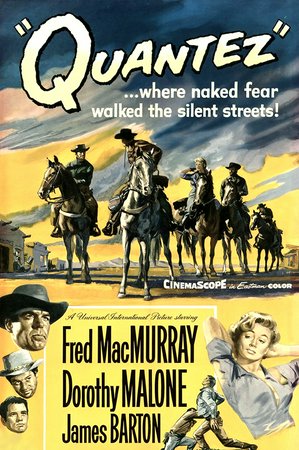 Quantez, Fred MacMurray,Dorothy Malone,James Barton,John Gavin,Sydney Chaplin,John Larch,Michael Ansara,Charles Soldani
