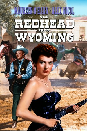 La pelirroja de Wyoming, Maureen O'Hara,Alex Nicol,William Bishop,Alexander Scourby,Dennis Weaver,Robert Strauss,Jack Kelly,Jeanne Cooper,Stacy Harris,Claudette Thornton